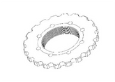 Photo of Dualtron Gear Nut spare part